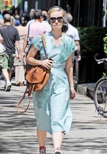 夏天明星街拍图片,明星们的清凉穿搭指南